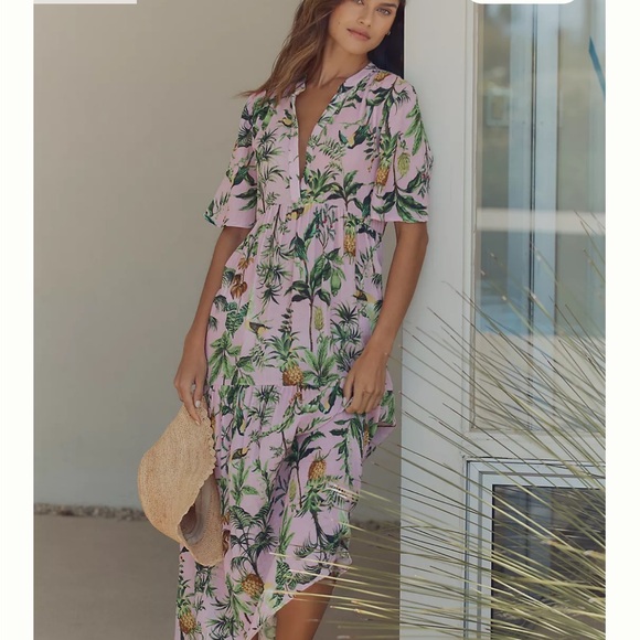 Anthropologie 
The Kallie Printed Maxi Dress - Picture 2 of 12